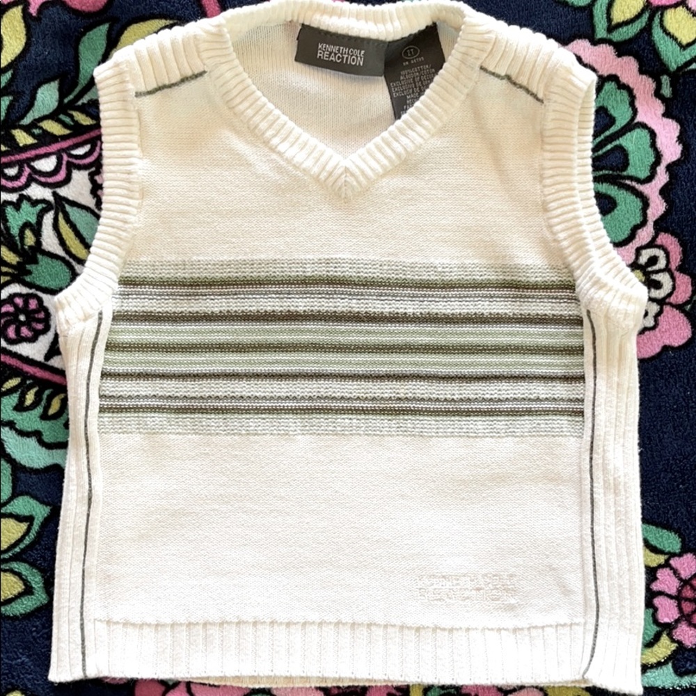 Kenneth Cole toddler boy cardigan size 2